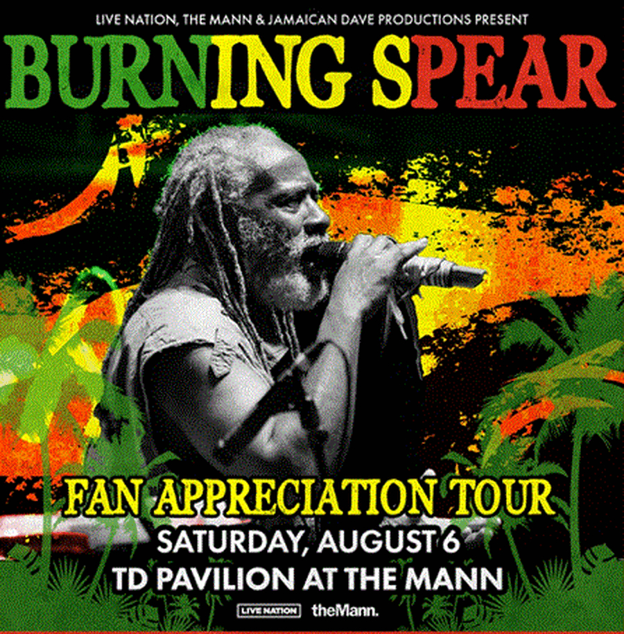 Burning Spear, the legendary Jamaican roots-reggae, singer-songwriter, vocalist and musician